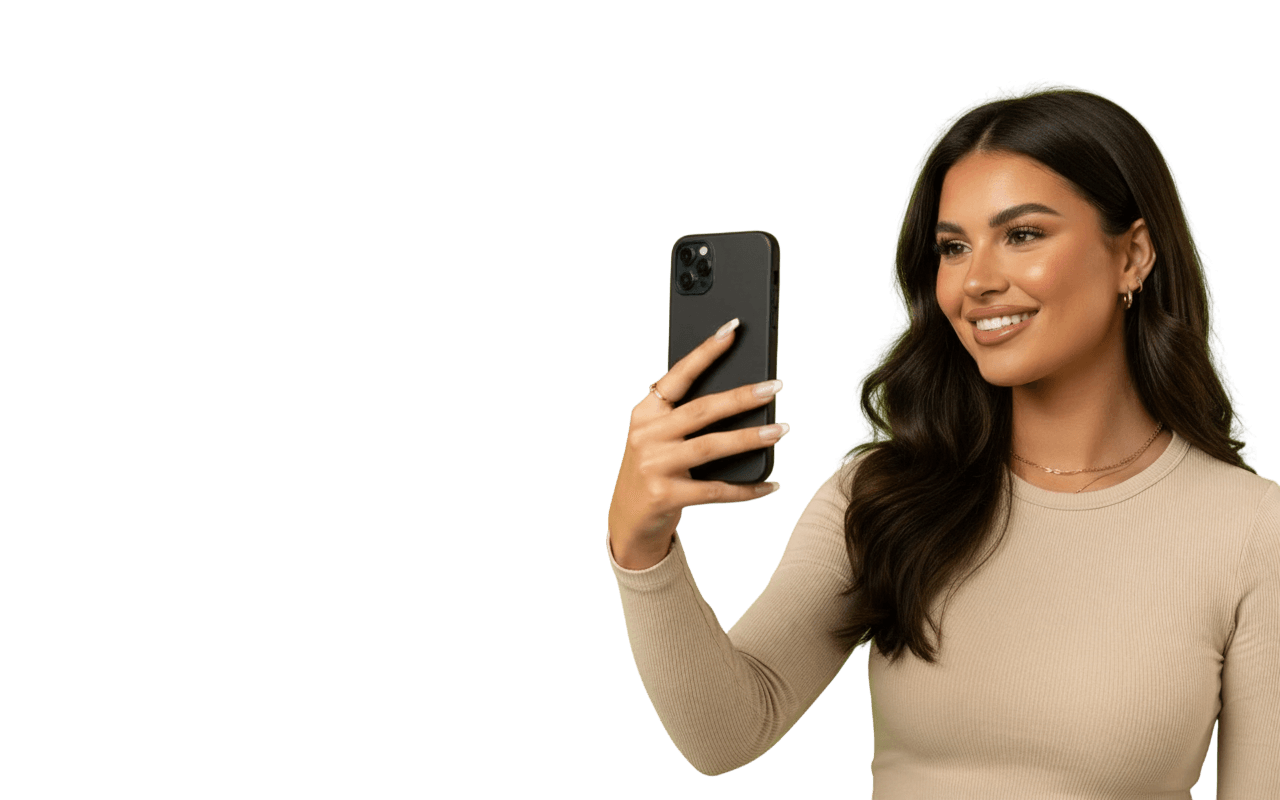 Twee iPhones naast elkaar — oud toestel inruilen voor een refurbished model