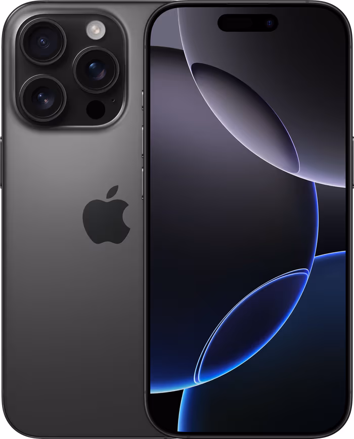 iPhone 16 Pro Zwart - 1