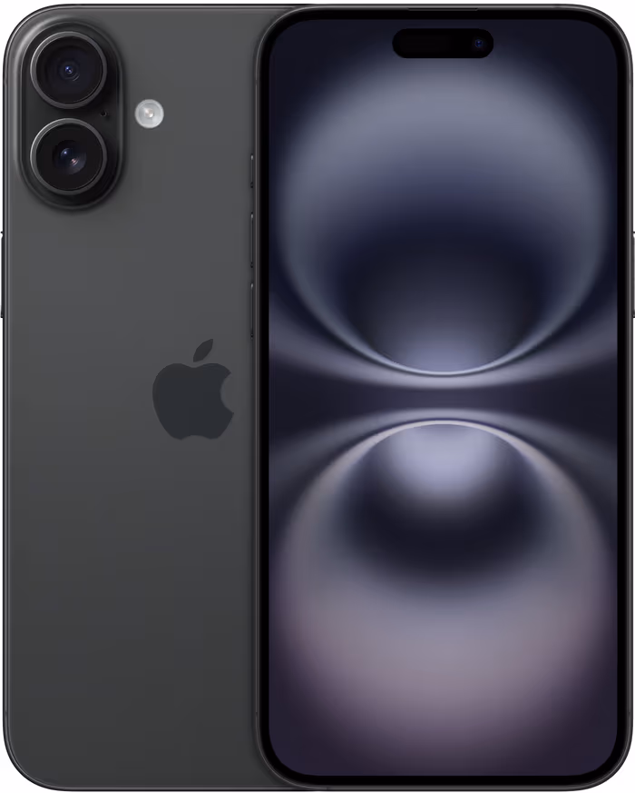 iPhone 16 Zwart - 1