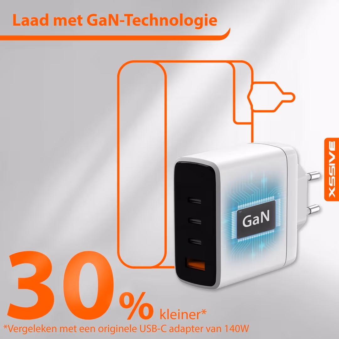 Snellader USB-C 100W