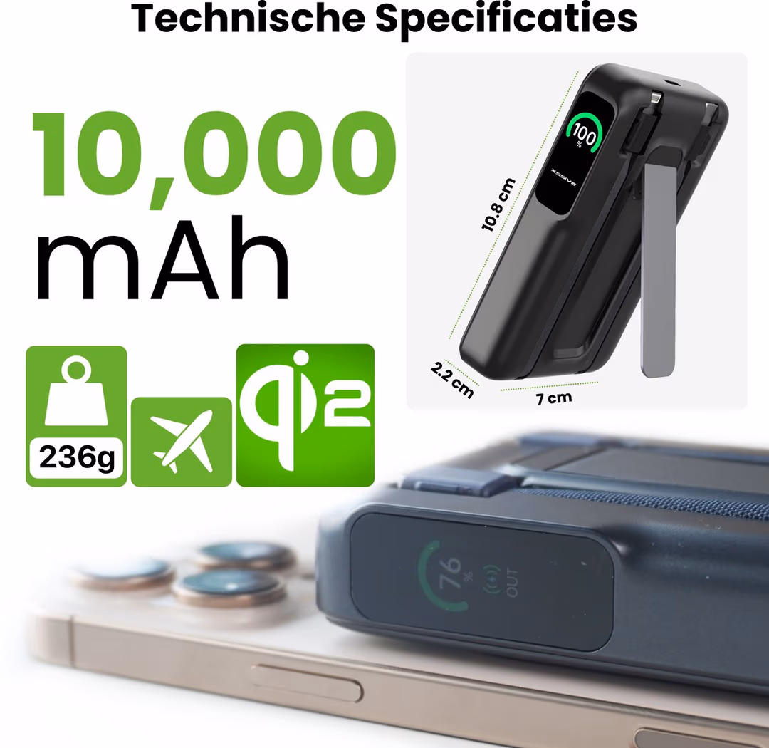 MagSafe Magnetic Wireless Powerbank 10000mAh