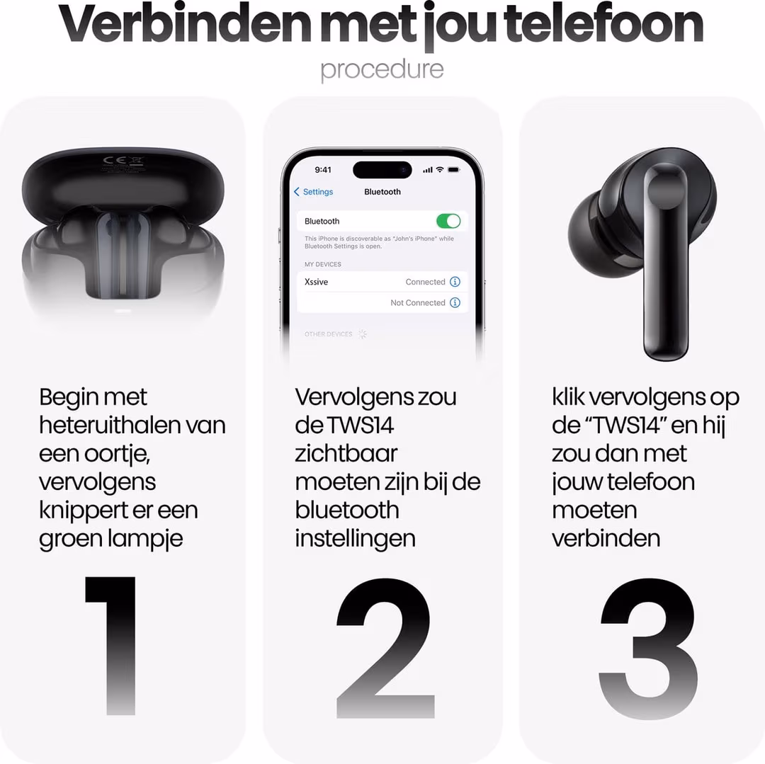 Xssive Wireless Earbuds XSS-TWS14B